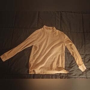 Pact Mock Neck velour Sweatshirt